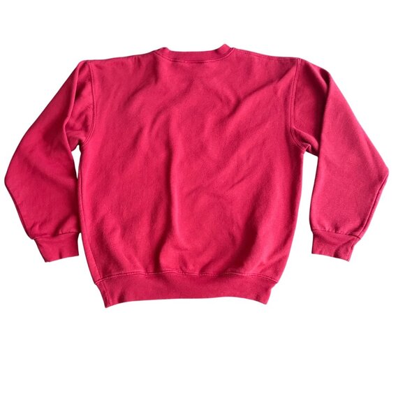 Vintage USC Crewneck Sweatshirt Red Yellow Logo By Wideworld Sportswear - Picture 4 of 4